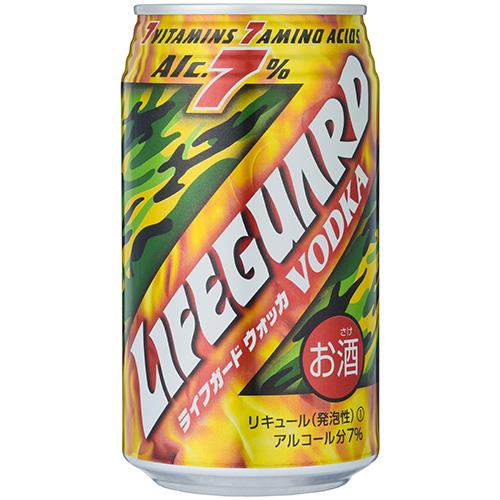 チェリオ ライフガードウォッカ 7％ 350ml×24本 1ケース チューハイ u