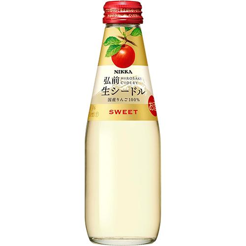 アサヒ ニッカ弘前 生シードル スイート 200ml×24本 u-yu : 酒の アサヒ ニッカ弘前 生シードル スイート 200ml×24本 u-yu : 酒の