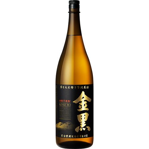 アサヒ 芋焼酎 金黒 25度 1.8L瓶 1800ml×6本 u-yu : 酒のZenjinヤフー