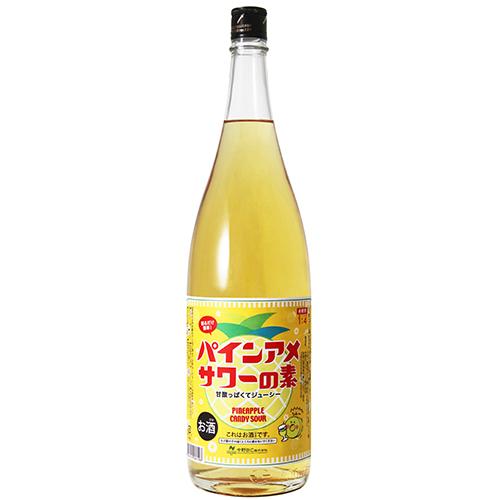 中野BC パインアメサワーの素 1.8L瓶 1800ml チューハイの素 u-yu : 酒