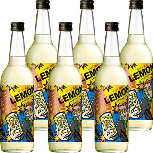 小正醸造 小鶴 サワー専用 爆レモン 25度 600ml×6本 1ケース u-yu : 酒