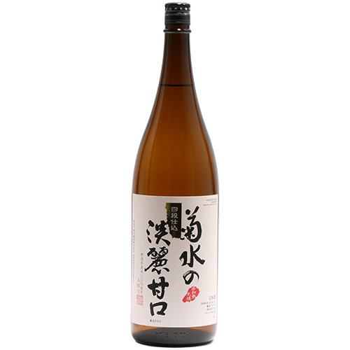 菊水酒造 菊水の淡麗甘口 1.8L瓶 1800ml u-yu : 酒のZenjinヤフー