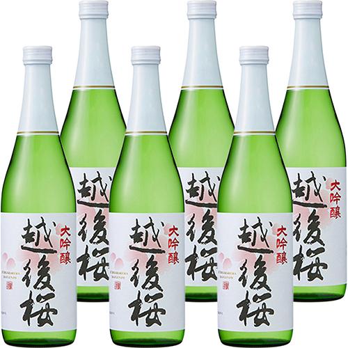 越後桜酒造 越後桜 大吟醸 720ml×6本 1ケース 新潟 u-yu : 酒のZenjin