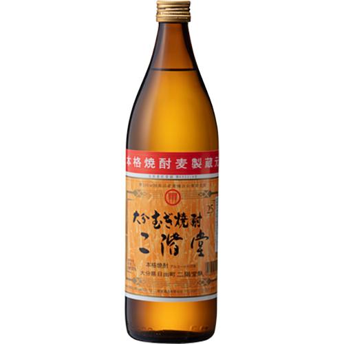 二階堂酒造 麦焼酎 二階堂 25度 900ml×12本 1ケース 大分 u-yu : 酒の