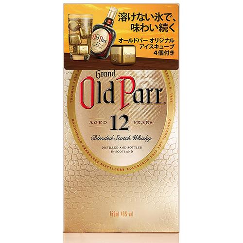 オールドパー 12年 オリジナルアイスキューブセット オールドパー12年 750ml 正規品 箱入 オリジナルアイスキューブ付き u