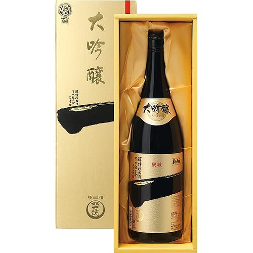 世界一統 褒紋 大吟醸 イチ 1.8瓶 1800ml 化粧箱入 S-50 和歌山 日本酒