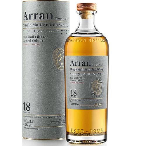 Arran アラン 18年 700m シングルモルト スコッチウイスキー アラン 18年 700ml 箱入 正規品 限定 シングルモルト スコッチ
