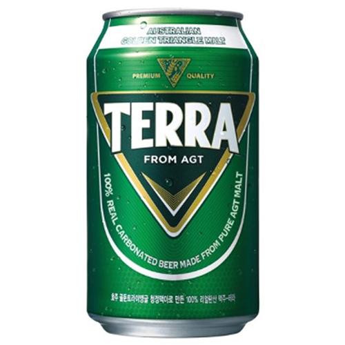 眞露 TERRA テラ 350ml×24本 2ケース（48本） ジンロ 缶 ビール u-yu