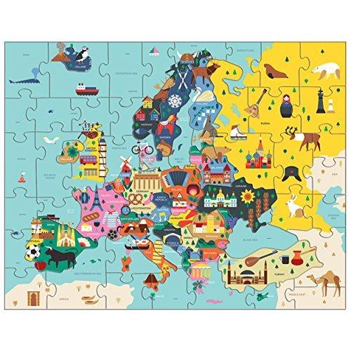Map of Europe Puzzle :a-0735351945-20211204:全国オンラインストア 