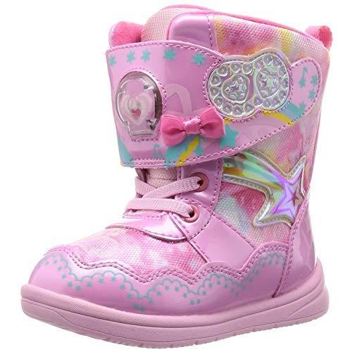 日本人気超絶の スノーシューズ シュンソク 瞬足 シュンソク ダウン Cm 19 ピンク 6230 Lew 女の子 キッズ 3e 15 19cm 防寒 撥水 光る靴 瞬足 キッズ ジュニアシューズ