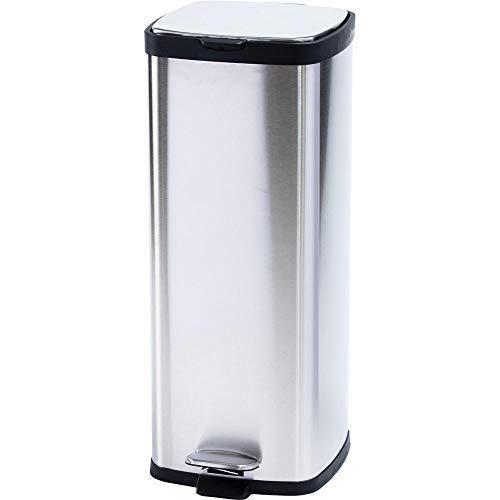 安い特販 アイリスプラザ ゴミ箱 おしゃれ キッチン 生ゴミ ふた付き ペダル式 30l 角型 匂いが漏れない ステンレス シル フェアトレード Www Superavila Com