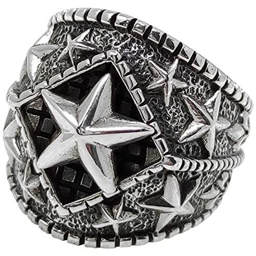 入荷済 シルバー925 スター リング 重厚感 星 メンズ 指輪 17 21 21号 Svri 008 21 謝恩セール Www Superavila Com