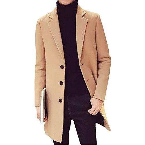 超安い Black Motel 紳士服 ビジネス アウター 薄手 ウール 春 冬 秋 ジャケット ロング チェスターコート メンズ コート ワンピース Hassoncaterers Com