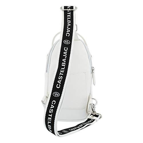 シルバーピーチ [カステルバジャック] ボディバッグ 縦型 ハロゲン