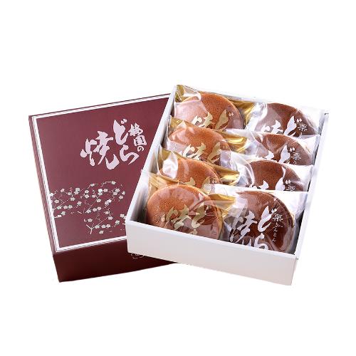 浅草 梅園 どら焼き 8個入り 1箱 袋付き プレゼント お返し 敬老 お