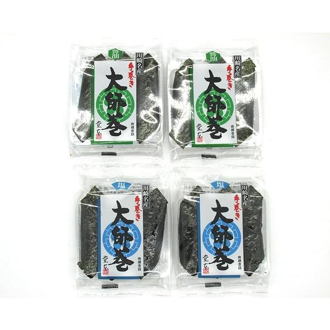 大師巻 贈答用 36袋入りMIX 1箱 醤油 塩 各18袋 数量限定 早い者勝ち 大師巻36袋入 | 大師巻の堂本