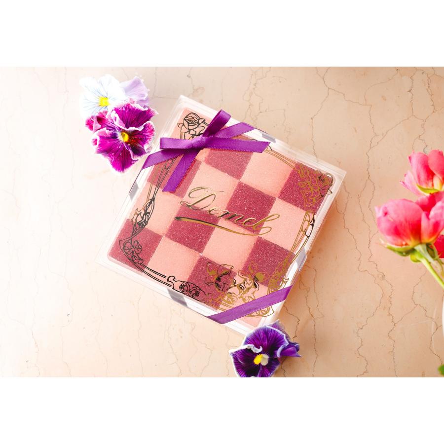 デメル バラとすみれのゼリー 16個入 1箱 袋付き DEMEL 母の日 ゼリー