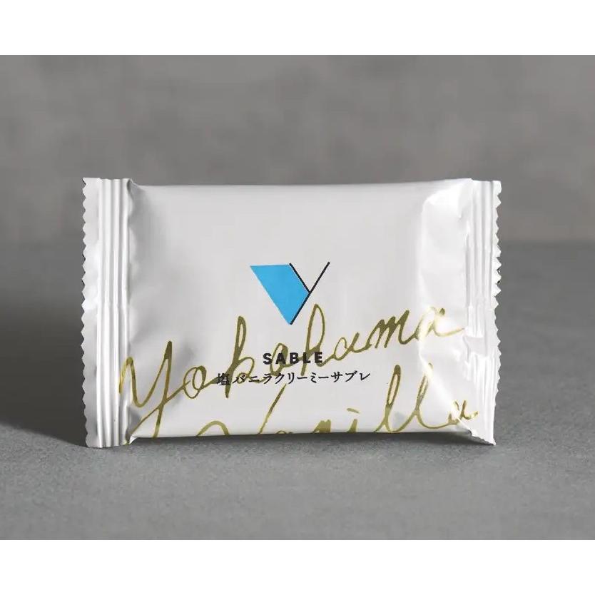 横浜バニラ 塩バニラクリーミーサブレ 8個入 1箱 専用紙袋付き お菓子