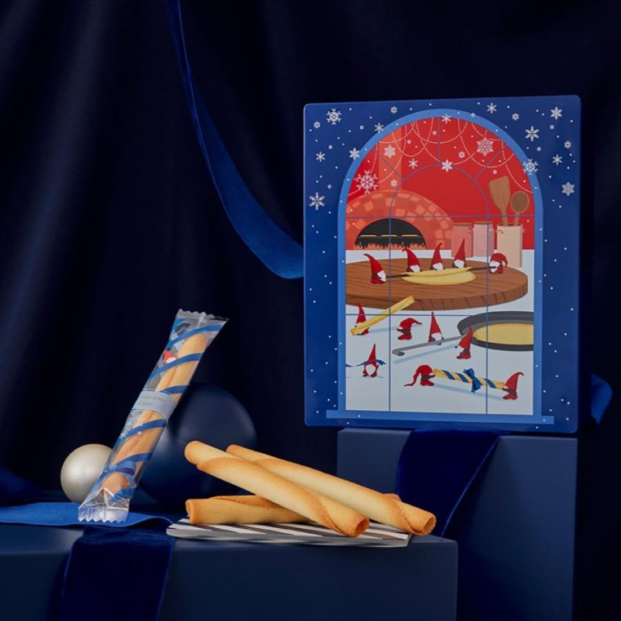  2025 クリスマス限定 スノーフレーク 紙袋・カード付き クリスマスカード スノースノー - レター・カード専門店 - G.C.PRESS