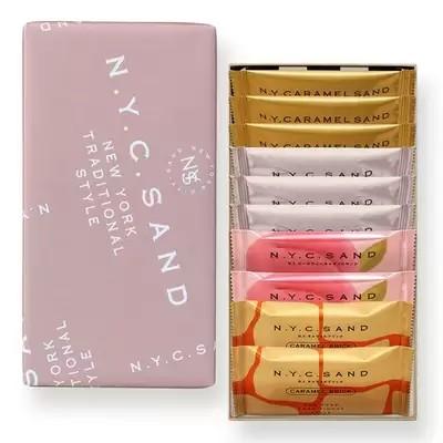 ニューヨークキャラメルサンド N.Y.C.S.ギフトボックス 10個入り 1箱