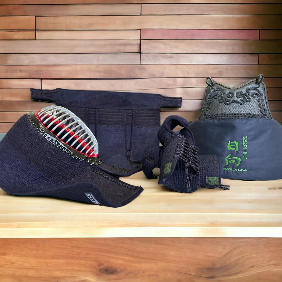 刺繍代無料 手作り受注生産】 剣道 防具 セット 日本製 国産 日向