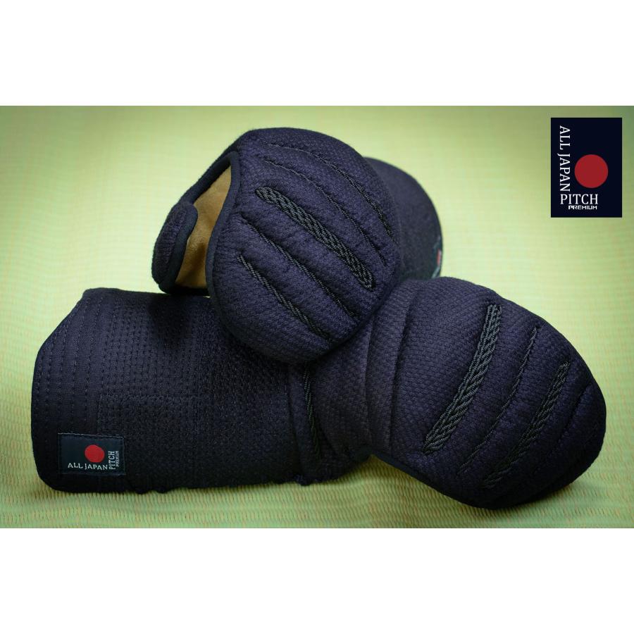 【刺繍無料】 剣道 小手 防具 剣道具 単品 2026 ALL JAPAN PITCH 九州型 正藍染 甲手 籠手 こて 剣道防具 武具 武道 おすすめ_3