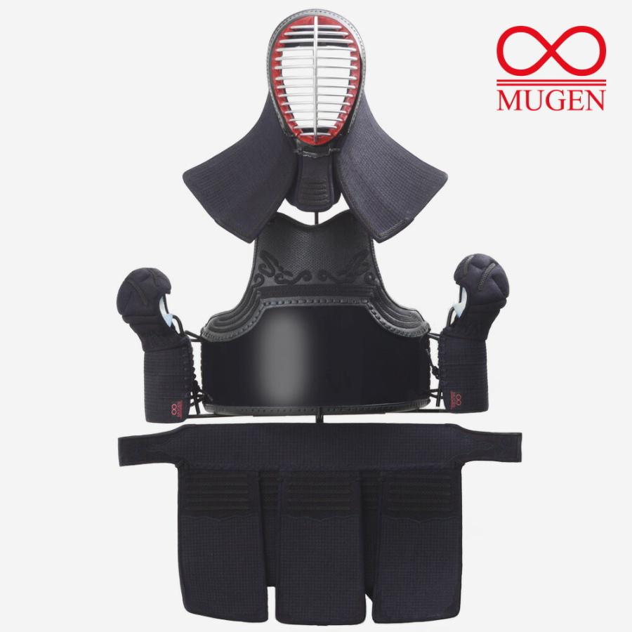 半額sale 赤 Mugen 剣道具 Set 剣道 武道 格闘技 剣道具 剣道 防具