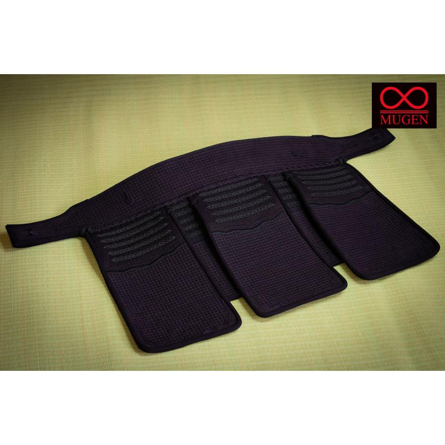 刺繍無料 手作り受注生産】 剣道 垂 防具 日本製 国産 赤∞MUGEN 無限 