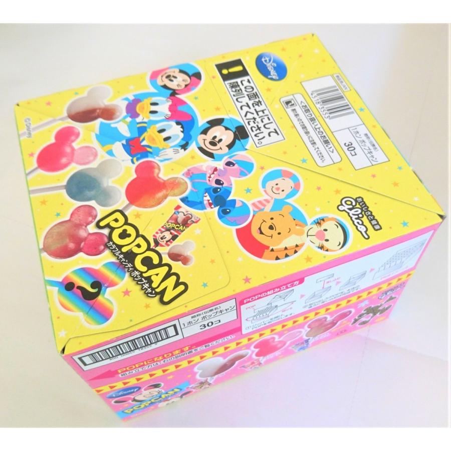 Disney（ディズニー） ポップキャン 30本入 江崎グリコ（株） : 善野
