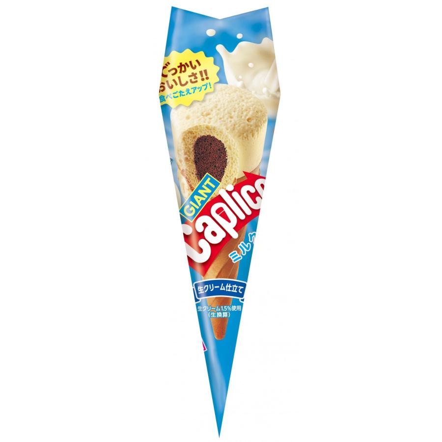 グリコ（glico） ジャイアントカプリコ＜ミルク＞ 10個入 1BOX 江崎
