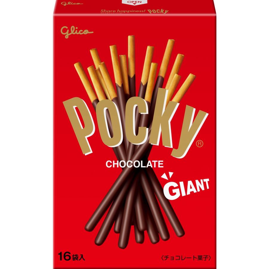 Pocky ジャイアントポッキー 16袋入 1個 江崎グリコ（株） : 善野菓子