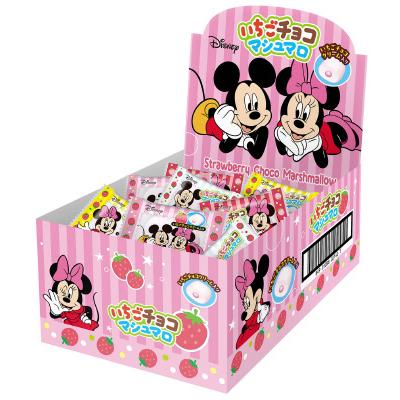 ミッキー＆ミニーいちごチョコマシュマロ 【30個入】1BOX (株)エイワ