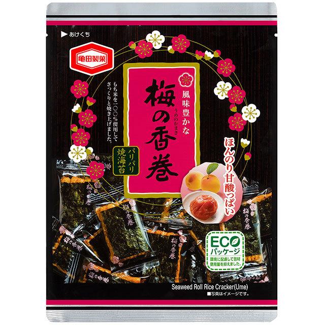 亀田製菓 梅の香巻 16枚入 1袋 亀田製菓（株） : 善野菓子店 Yahoo