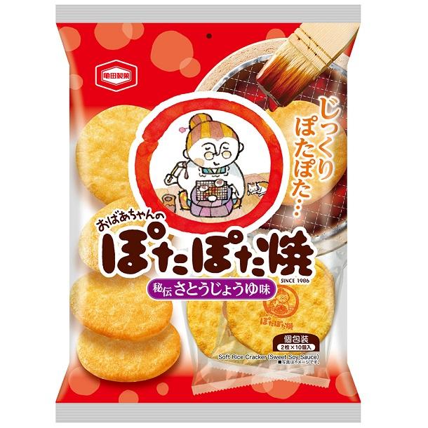 亀田製菓 ぽたぽた焼 20枚入 1袋 亀田製菓（株） : 善野菓子店 Yahoo