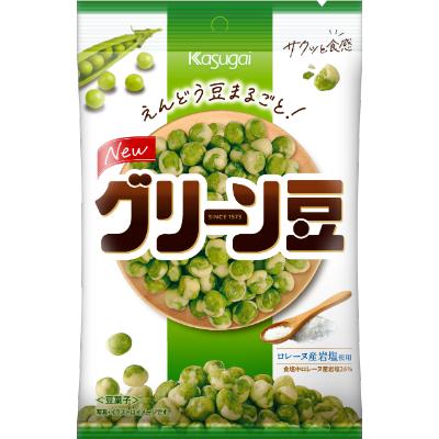 グリーン豆 90g入 1袋 春日井製菓販売(株) : 善野菓子店 Yahoo