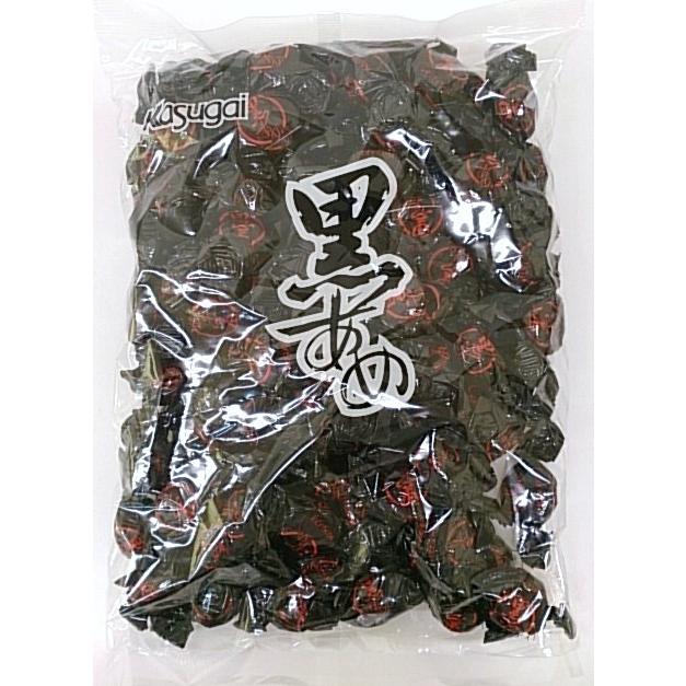 1kg入 黒あめ 1袋 春日井製菓 【ヤマト運輸発送の場合、20袋まで、1