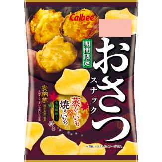 おさつスナック 18ｇ入 小袋サイズ 24袋 １ケース カルビー 株 ６ケースまで１個口送料でお届けが可能です 善野菓子店 Yahoo ショップ 通販 Yahoo ショッピング