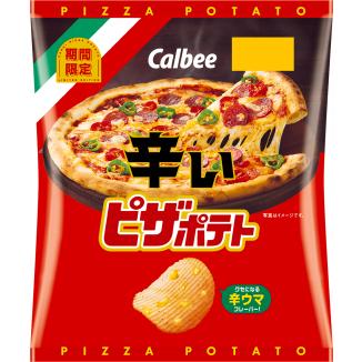 ピザポテト 辛いピザポテト 57g入×12袋 1ケース カルビー(株) 【6