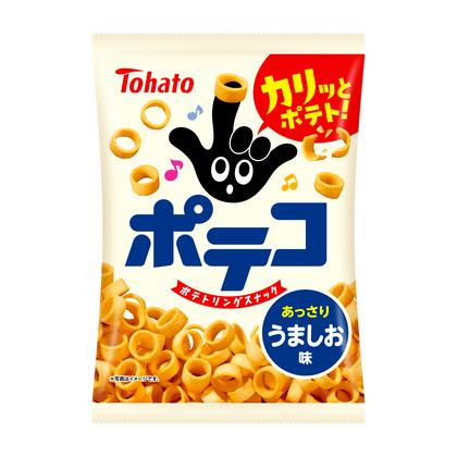 東ハト ポテコ うましお味 67g入 1袋 (株)東ハト 【48袋まで1個口