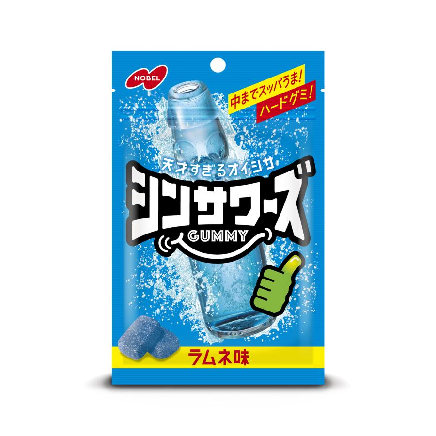 ラムネ NOBEL シンサワーズグミ ラムネ味 50g入×6個 1BOX ノーベル製菓（株