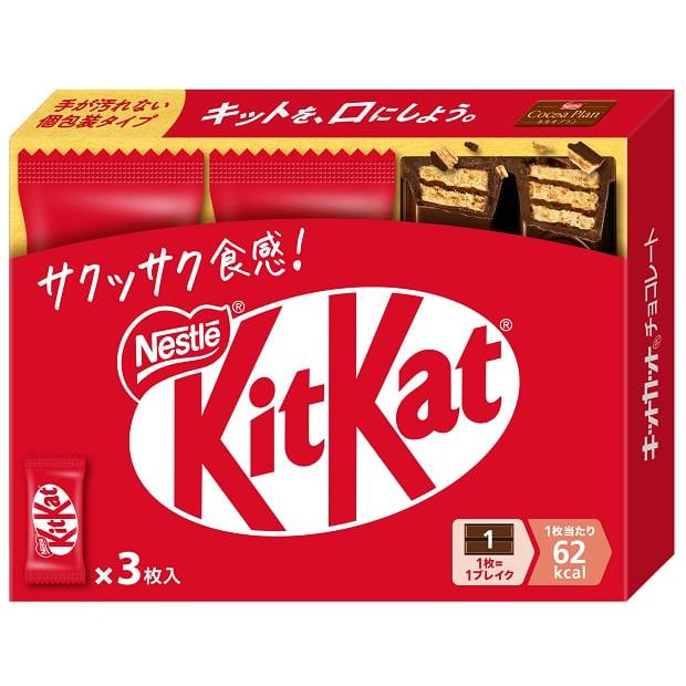 キットカット 3枚入×10個 1BOX ネスレ日本（株）【48BOXまで、1個口