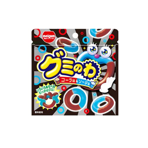 グミのわ コーラ＆ソーダ 22g入×12個 1BOX 明治チューイング