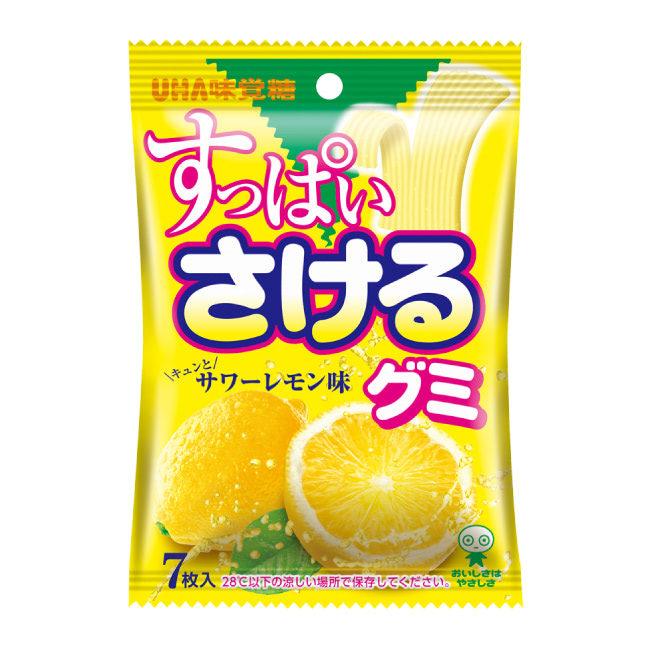 すっぱいさけるグミ サワーレモン味 7枚入 10個 Uha味覚糖 株 善野菓子店 Yahoo ショップ 通販 Yahoo ショッピング