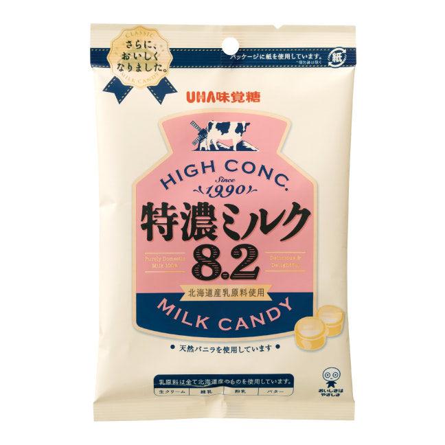 特濃ミルク8.2 88ｇ入 1袋 UHA味覚糖（株） :4902750910454:善野菓子店 