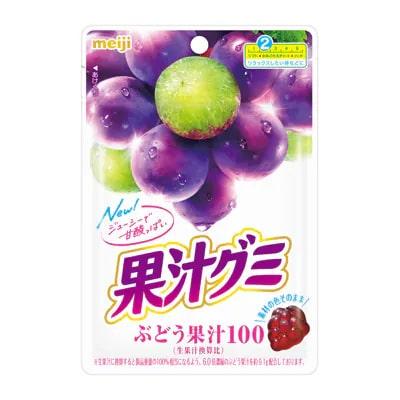 果汁グミ 果汁グミ ぶどう 54g入×10個 1BOX(株)明治 : 善野 果汁グミ 果汁グミ ぶどう 54g入×10個 1BOX(株)明治 : 善野