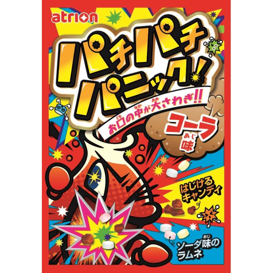 パチパチパニック コーラ味 5g入×24個 1BOX アトリオン（株） : 善野