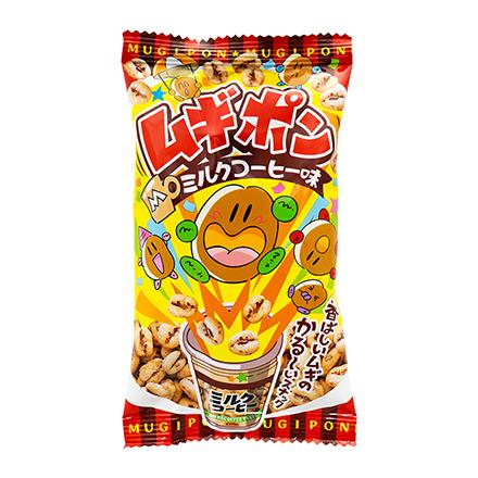 ムギポン ミルクコーヒー味 11g×24袋入 (株)やおきん : 善野菓子店