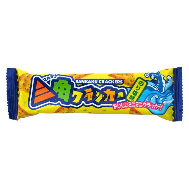 三角クラッカー のり塩味 14.5g入x24個 （株）やおきん 【原産国