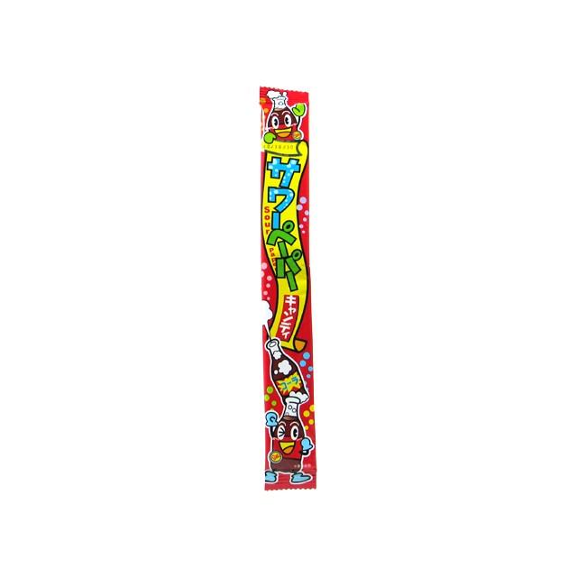 サワーペーパーキャンディ コーラ味 36個入 （株)やおきん 【原産国