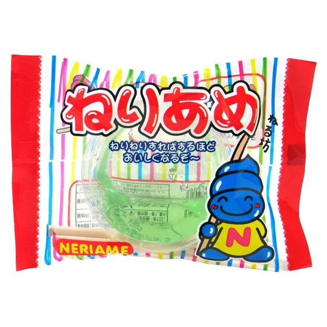 カップねりあめ 24個入（株）やおきん 【赤・緑・黄・水色4色アソート